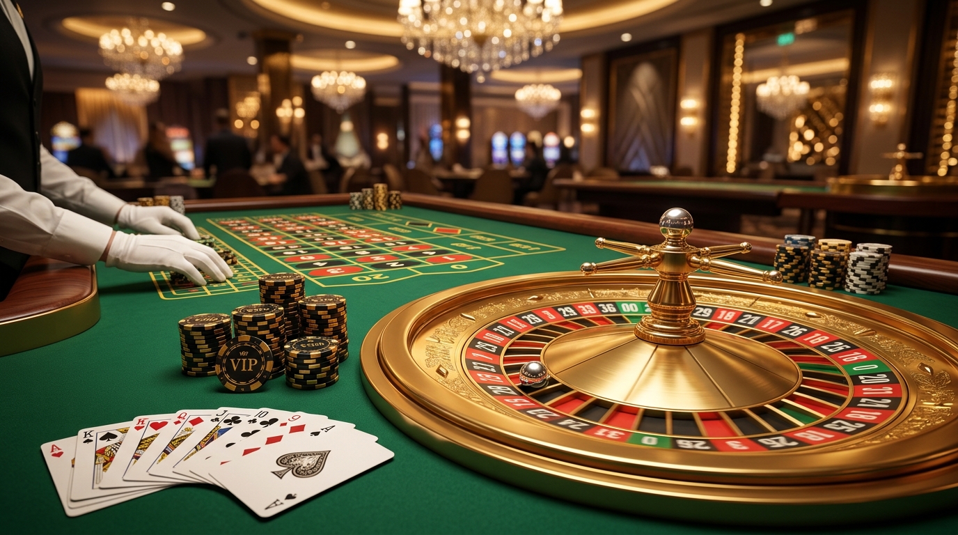 Visual meja live casino Batman138